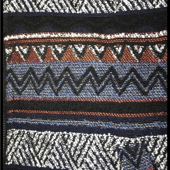 Atmosphere Tweed Tribal zip up Bomber Jacket size 16 - Picture 5 of 7